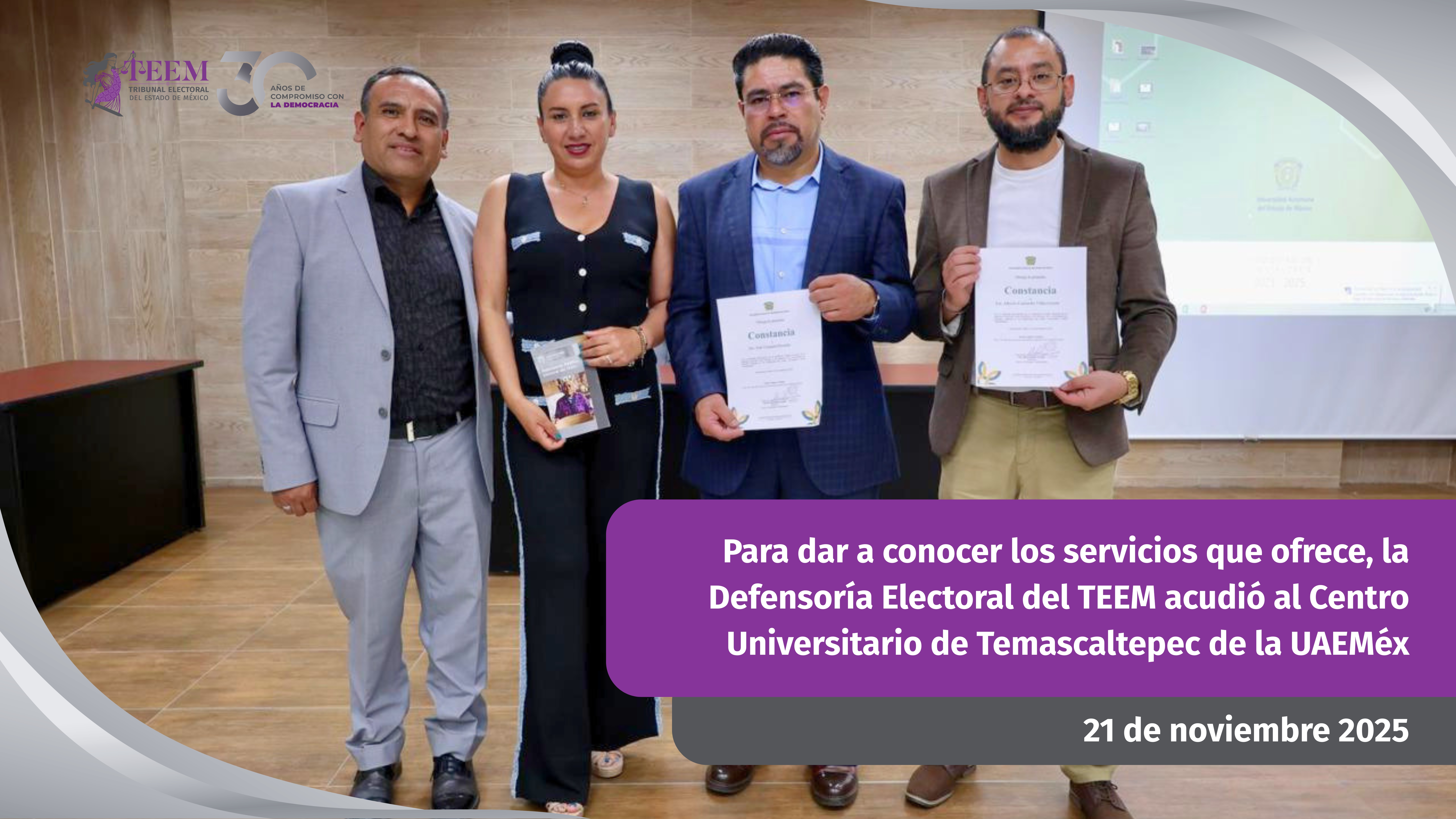 Actividades de la Defensoría Electoral 1