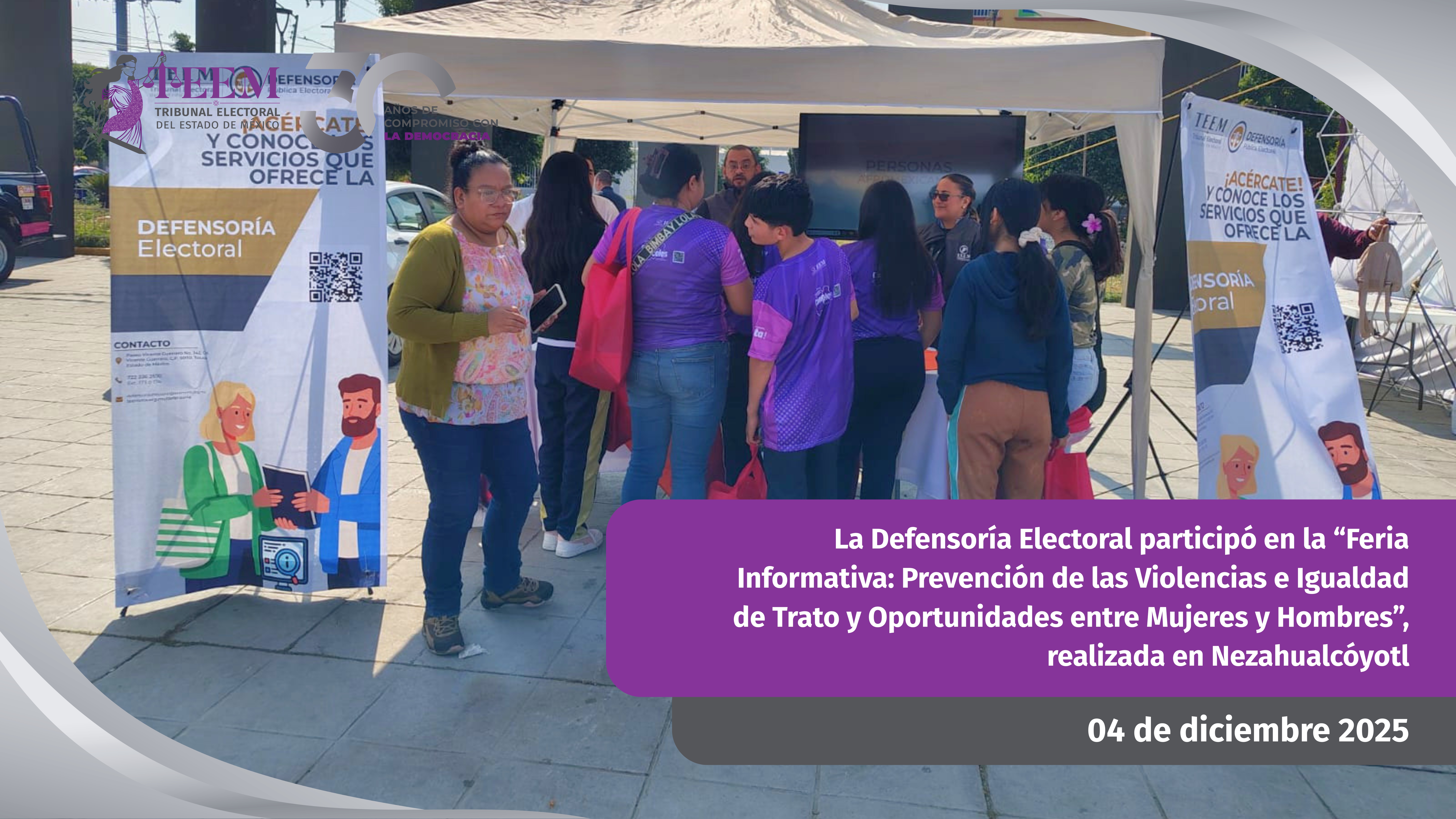 Actividades de la Defensoría Electoral 2