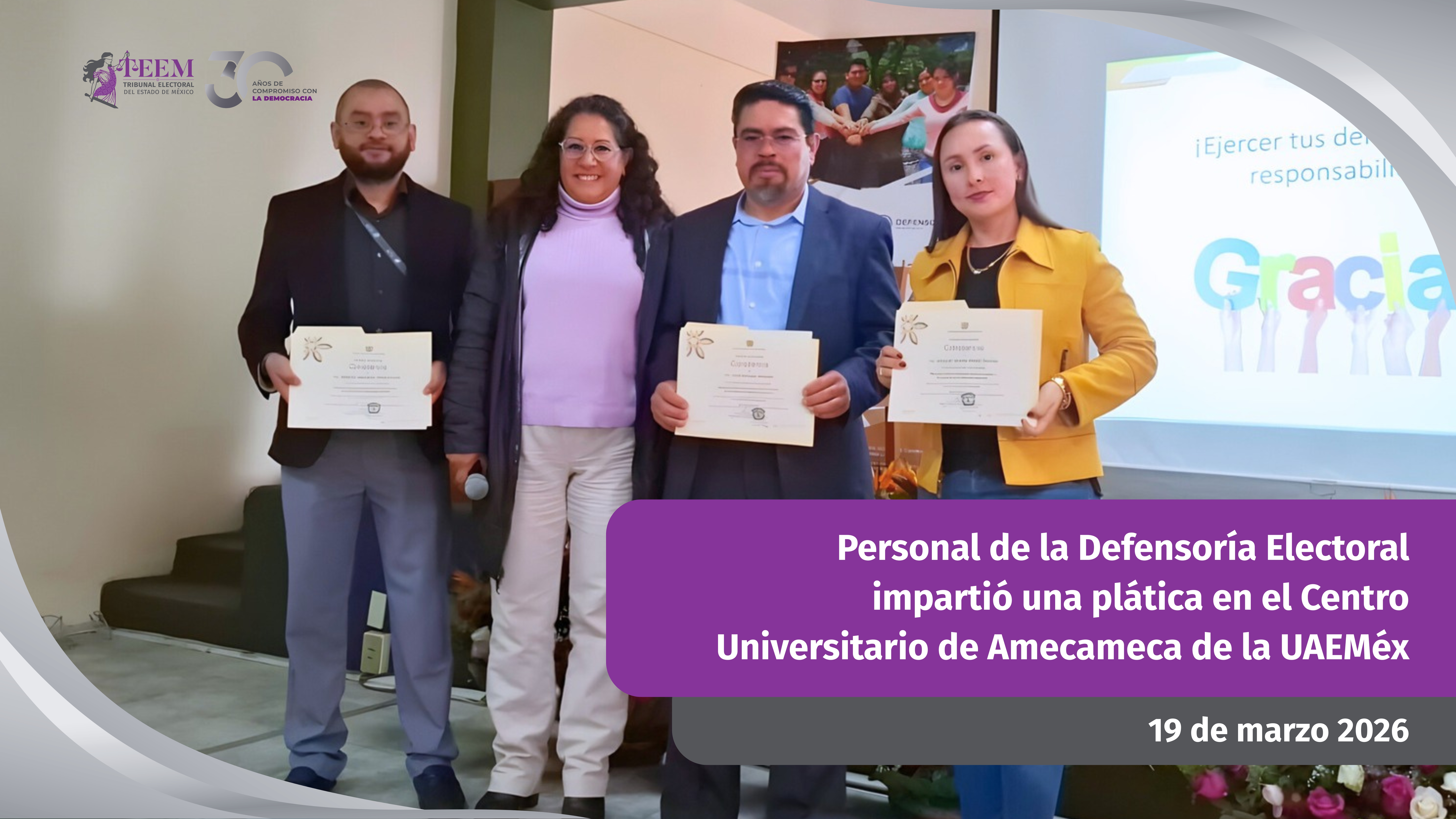 Actividades de la Defensoría Electoral 4